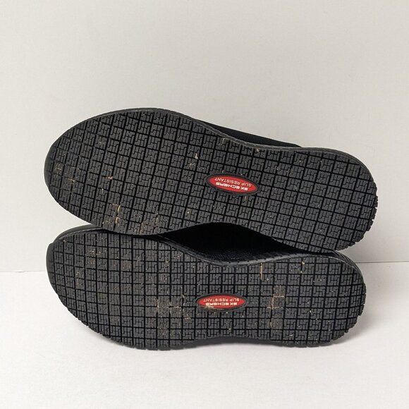 Skechers Work Squad Slip Resistant Sneakers, Black, Women's 7 M - Picture 6 of 7